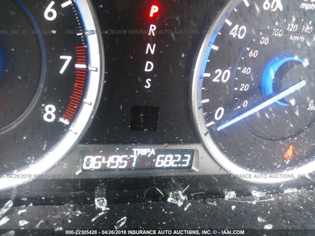 5J6TF1H55FL000417 - 2015 HONDA CROSSTOUR EXL 白色 照片 7