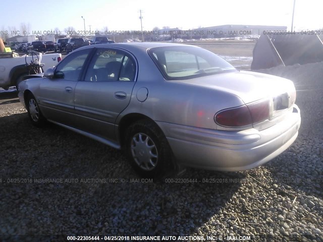 1G4HP52K544131610 - 2004 BUICK LESABRE CUSTOM GRAY photo 3