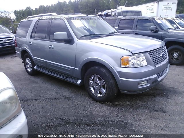 1FMFU19516LA51061 - 2006 FORD EXPEDITION LIMITED SILVER photo 1