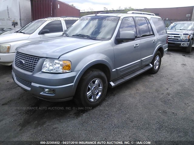 1FMFU19516LA51061 - 2006 FORD EXPEDITION LIMITED SILVER photo 2