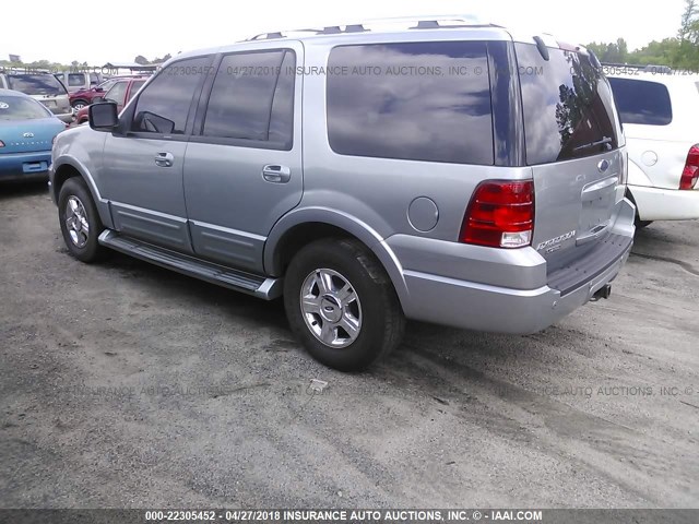 1FMFU19516LA51061 - 2006 FORD EXPEDITION LIMITED SILVER photo 3