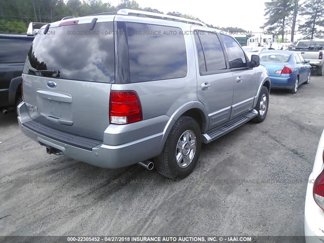 1FMFU19516LA51061 - 2006 FORD EXPEDITION LIMITED SILVER photo 4