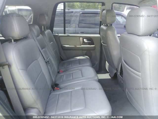 1FMFU19516LA51061 - 2006 FORD EXPEDITION LIMITED SILVER photo 8