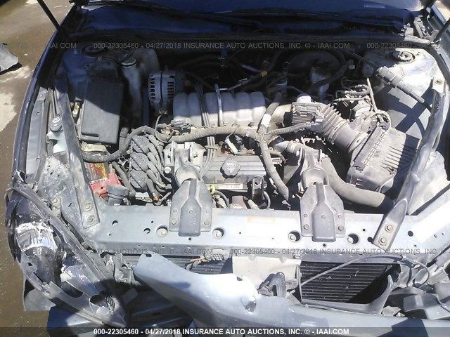2G2WS522741375544 - 2004 PONTIAC GRAND PRIX GT2 ნაცრისფერი ფოტო 10
