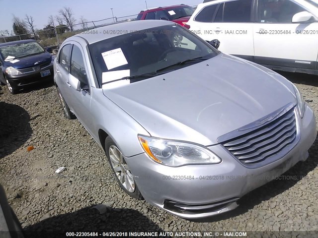 1C3CCBBB7CN127080 - 2012 CHRYSLER 200 TOURING SILVER photo 1