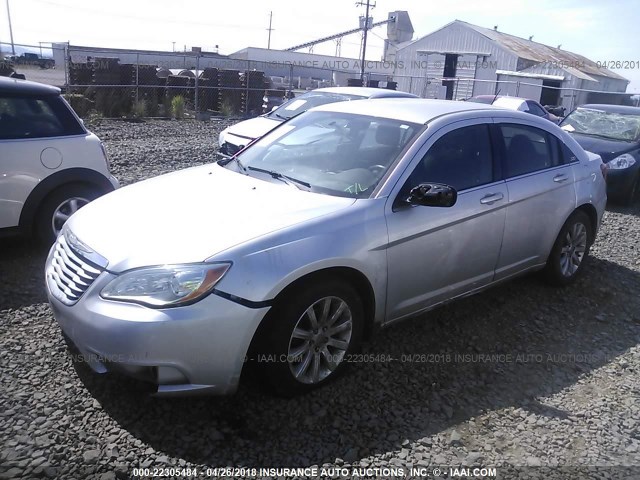 1C3CCBBB7CN127080 - 2012 CHRYSLER 200 TOURING SILVER photo 2