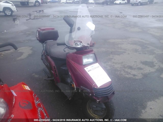 JH2MF0109FK013350 - 1985 HONDA CH250 RED photo 1