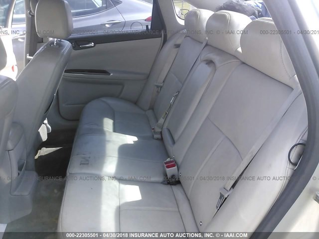 2G1WD58C589248488 - 2008 CHEVROLET IMPALA SUPER SPORT SILVER photo 8