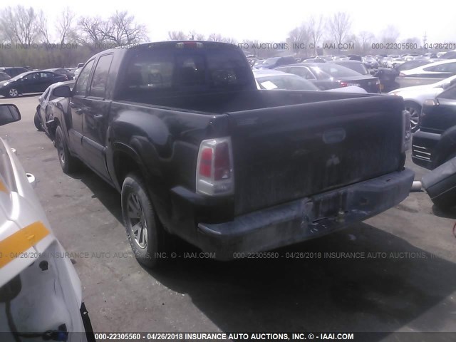 1Z7HC28K09S729777 - 2009 MITSUBISHI RAIDER LS BLACK photo 3