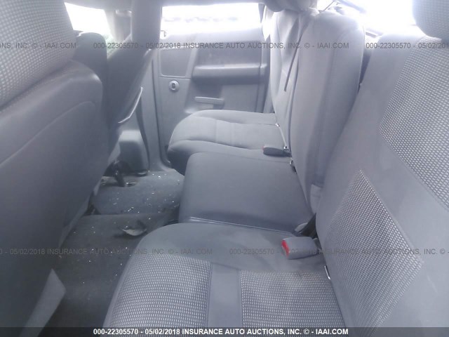 1D7KS28DX6J236234 - 2006 DODGE RAM 2500 ST/SLT 银色 照片 8