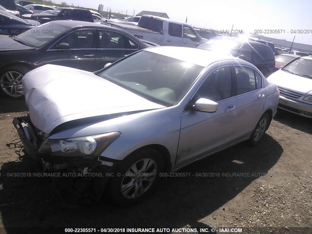 1HGCP26468A096495 - 2008 HONDA ACCORD LXP SILVER photo 2