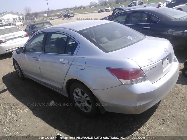 1HGCP26468A096495 - 2008 HONDA ACCORD LXP SILVER photo 3