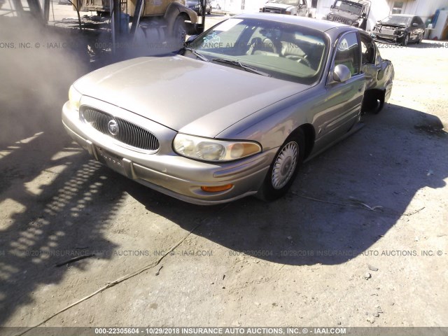 1G4HR54K11U141926 - 2001 BUICK LESABRE LIMITED GOLD photo 2