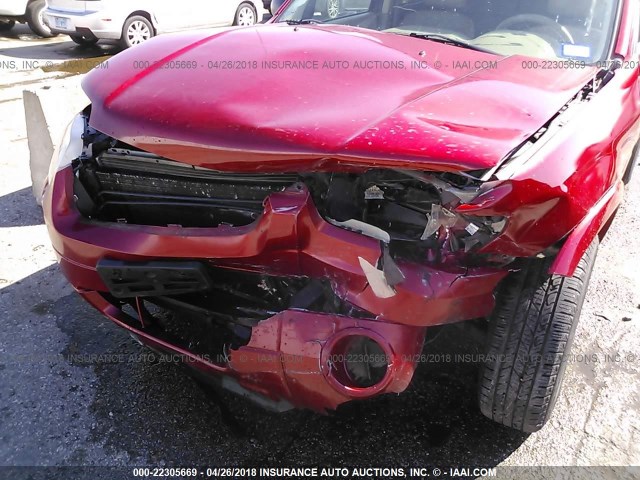 1FMCU04156KB78578 - 2006 FORD ESCAPE LIMITED RED photo 6