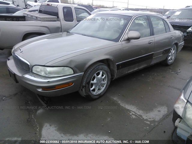 1G4CW54K414281374 - 2001 BUICK PARK AVENUE  BROWN photo 2