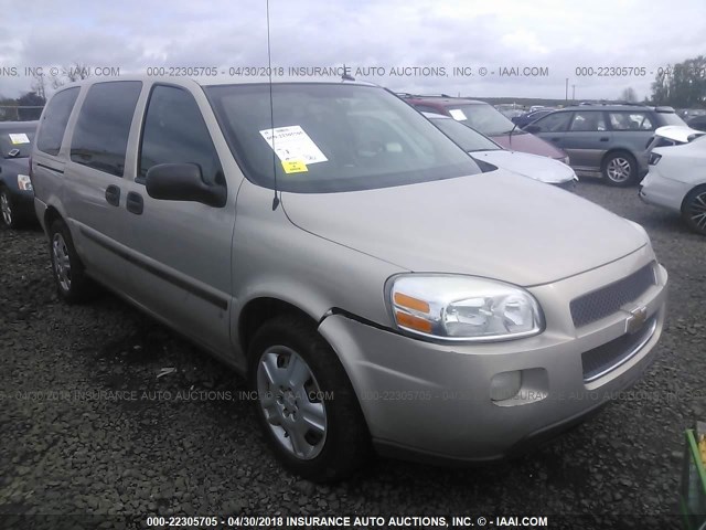 1GNDV23198D187415 - 2008 CHEVROLET UPLANDER LS Champagne photo 1