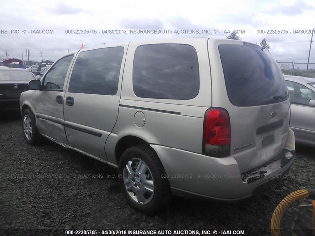 1GNDV23198D187415 - 2008 CHEVROLET UPLANDER LS Champagne photo 3