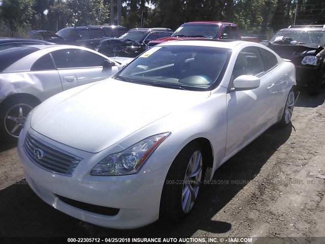 JN1CV6EK4AM104810 - 2010 INFINITI G37 SPORT WHITE photo 2