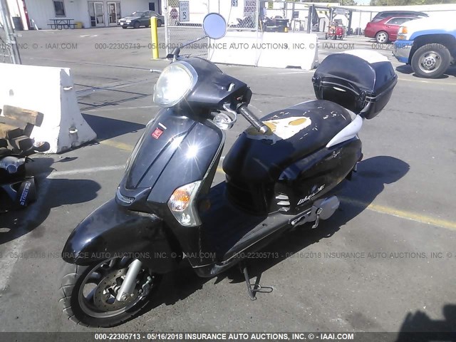 LC2D2H128DC100746 - 2013 KYMCO USA INC LIKE 200I BLACK photo 2