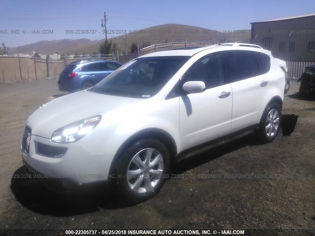 4S4WX83D474407448 - 2007 SUBARU B9 TRIBECA 3.0 H6/3.0 H6 LIMITED WHITE photo 2