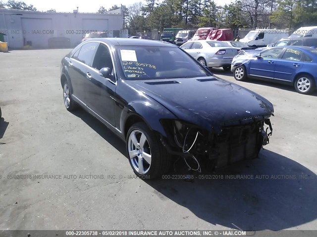 WDDNG71X77A082938 - 2007 MERCEDES-BENZ S 550 BLACK photo 1