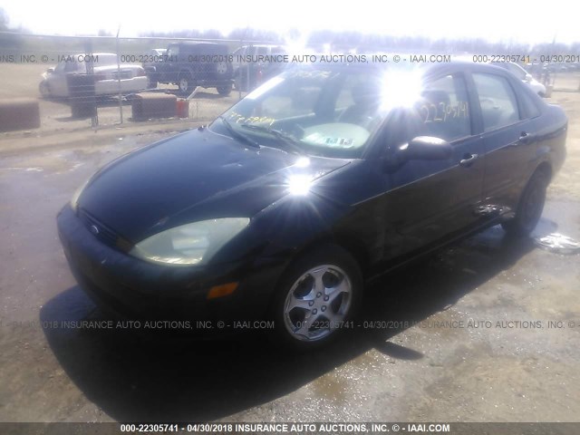 1FAFP34304W166507 - 2004 FORD FOCUS SE COMFORT/SE SPORT BLACK photo 2