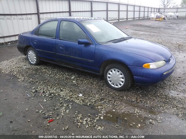 1FALP6539SK229529 - 1995 FORD CONTOUR GL BLUE photo 1