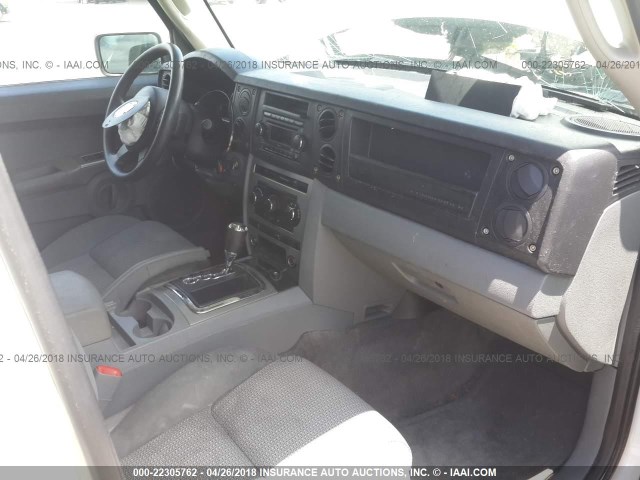 1J8HH48K47C511866 - 2007 JEEP COMMANDER Ağ foto 5