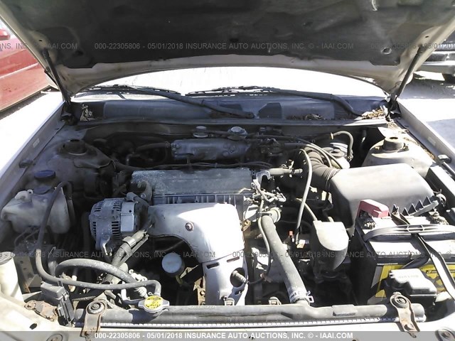 4T1BG22K01U819112 - 2001 TOYOTA CAMRY CE/LE/XLE 金色 照片 10