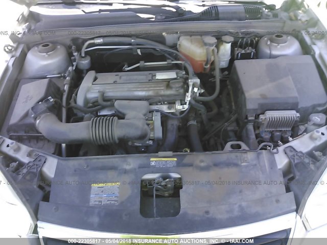 1G1ZS51F56F153408 - 2006 CHEVROLET MALIBU LS 银色 照片 10