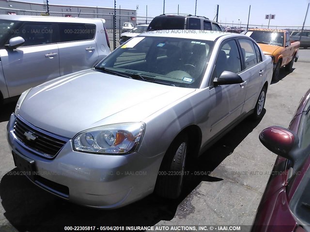 1G1ZS51F56F153408 - 2006 CHEVROLET MALIBU LS 银色 照片 2