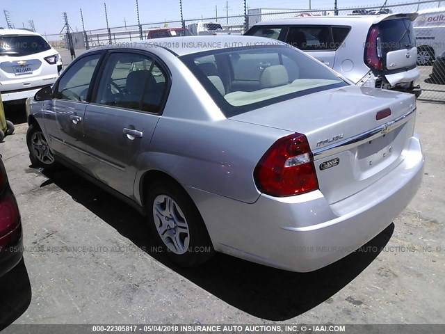 1G1ZS51F56F153408 - 2006 CHEVROLET MALIBU LS 银色 照片 3
