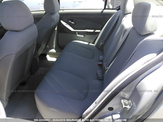 1G1ZS51F56F153408 - 2006 CHEVROLET MALIBU LS 银色 照片 8