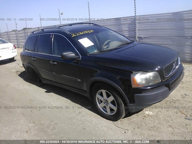 YV4CN592461288203 - 2006 VOLVO XC90 BLACK photo 1
