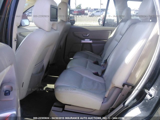 YV4CN592461288203 - 2006 VOLVO XC90 BLACK photo 8