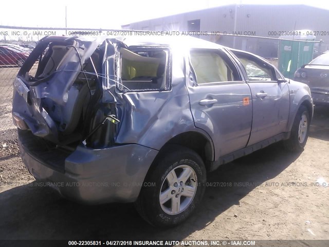 1FMCU59H68KA86756 - 2008 FORD ESCAPE HEV SILVER photo 4