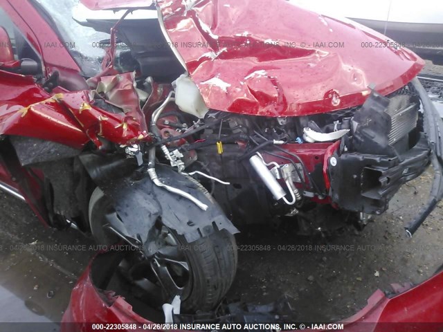 3C4PDCGB2FT728202 - 2015 DODGE JOURNEY CROSSROAD RED photo 6