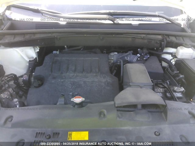 5TDKKRFH3GS174060 - 2016 TOYOTA HIGHLANDER XLE თეთრი ფოტო 10