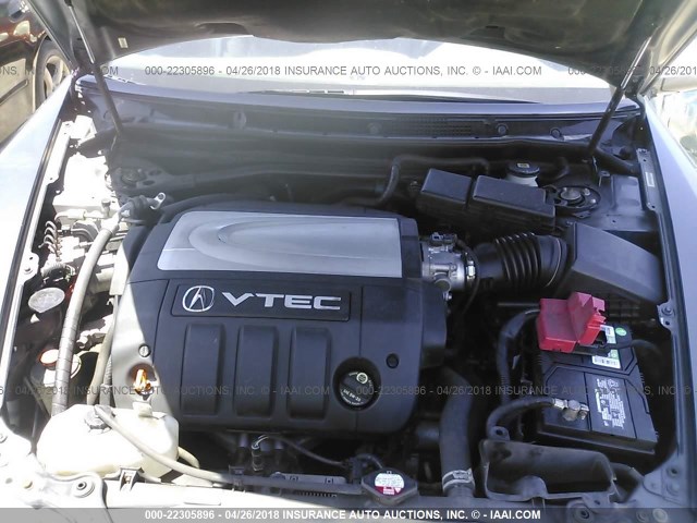 JH4KB16545C020705 - 2005 ACURA RL ნაცრისფერი ფოტო 10