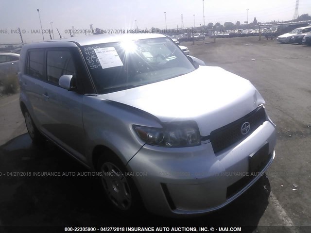 JTLZE4FE7A1100681 - 2010 TOYOTA SCION XB SILVER photo 1