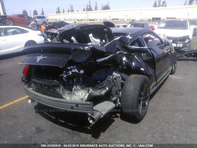 1FA6P8AM8F5431337 - 2015 FORD MUSTANG BLACK photo 4