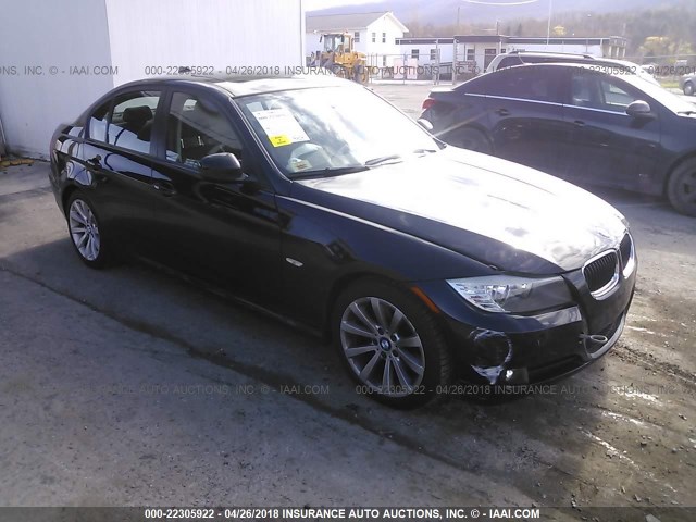 WBAPH7G57BNM58560 - 2011 BMW 328 I BLACK photo 1