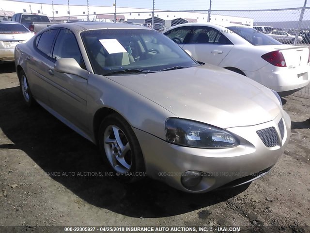 2G2WR524541190017 - 2004 PONTIAC GRAND PRIX GTP ოქროსფერი ფოტო 1