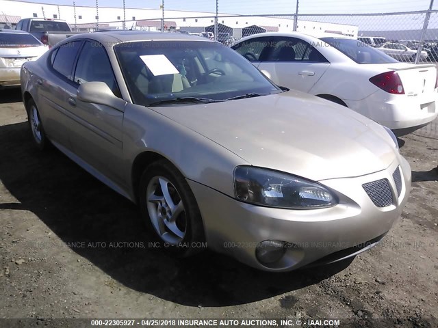 2G2WR524541190017 - 2004 PONTIAC GRAND PRIX GTP GOLD photo 1