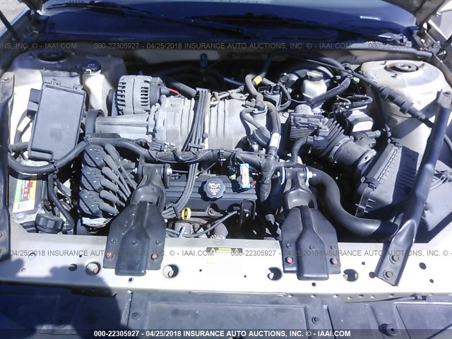 2G2WR524541190017 - 2004 PONTIAC GRAND PRIX GTP ოქროსფერი ფოტო 10