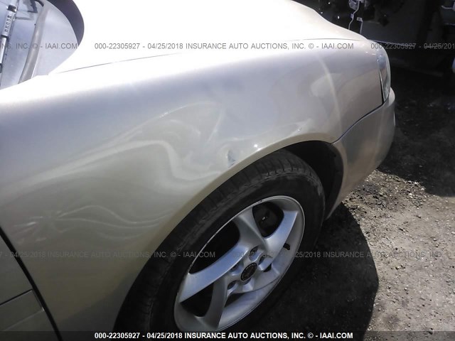 2G2WR524541190017 - 2004 PONTIAC GRAND PRIX GTP ოქროსფერი ფოტო 6