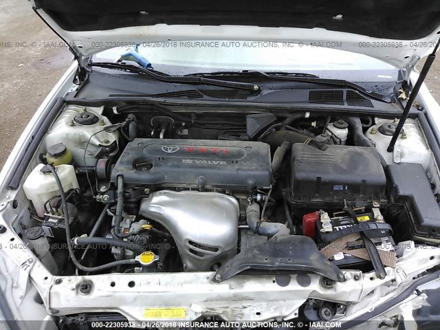 4T1BE30KX6U679687 - 2006 TOYOTA CAMRY LE/XLE/SE WHITE photo 10