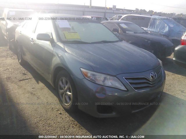 4T1BF3EK2BU625185 - 2011 TOYOTA CAMRY SE/LE/XLE GREEN photo 1