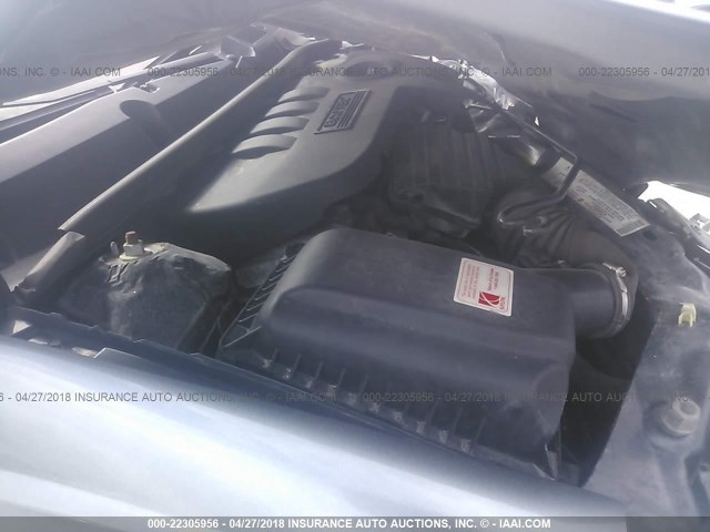 1G8AZ55F26Z115170 - 2006 SATURN ION LEVEL 2 GRAY photo 10