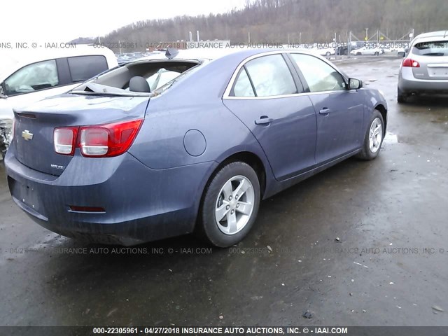 1G11B5SA3DF355788 - 2013 CHEVROLET MALIBU LS 蓝色 照片 4
